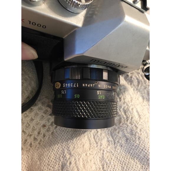 Mamiya MSX 1000 35mm Film SLR Camera Mamiya Sekor SX 1:1.8 f=55mm Read - Picture 4 of 7